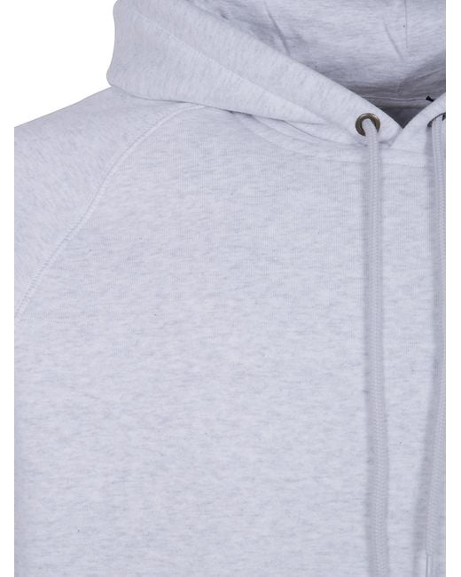 Carhartt Blue Hooded "Chase" Sweat Cotton/Polyester Sweat, 440 G/M² for men