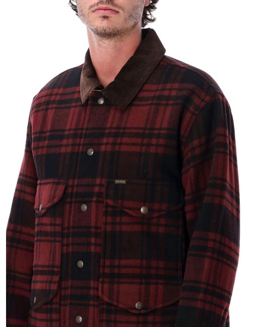 Filson Red Spokane Cruiser for men
