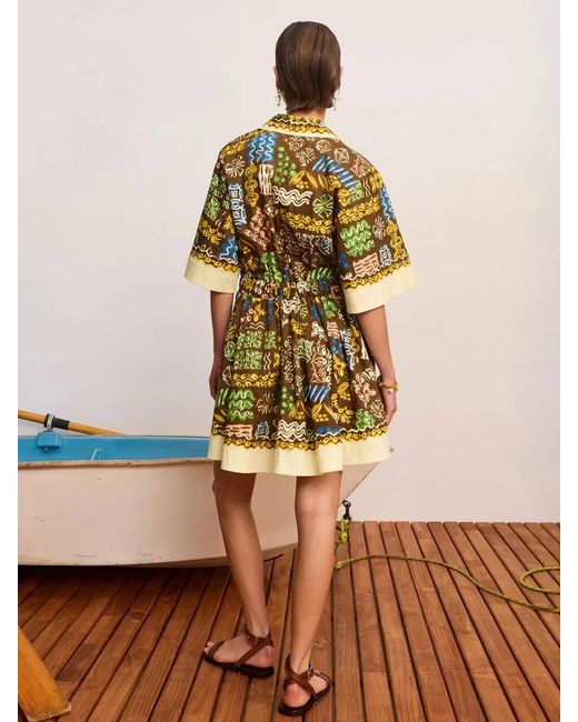 ALÉMAIS Multicolor Minnie Mini Dress