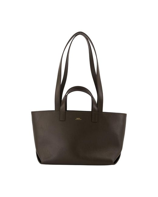A.P.C. Black Le Drummer Small Shoulder Bag