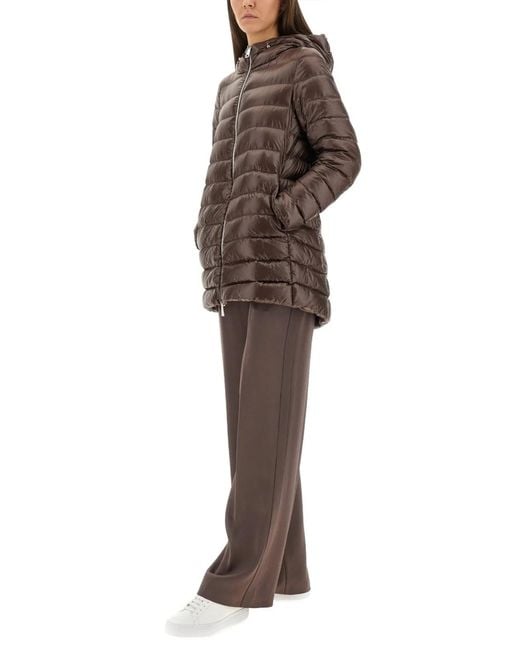 Herno Brown Piumino "A-Shape Resort"