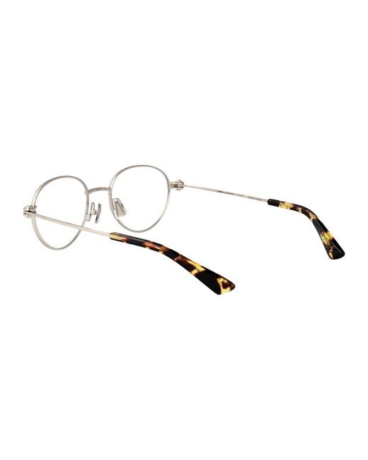Bottega Veneta Metallic Transparent Metal Glasses