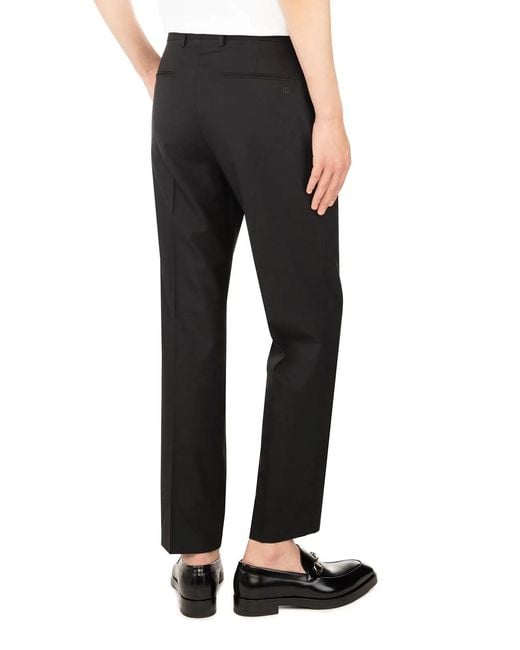 Gucci Black Wool Pants for men