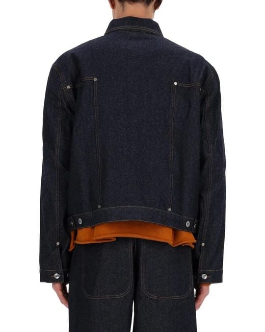 YMC Blue Loft Jacket for men