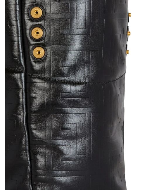 Balmain Black Open Tote Large