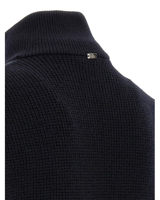 Herno Blue Wool Jacket for men