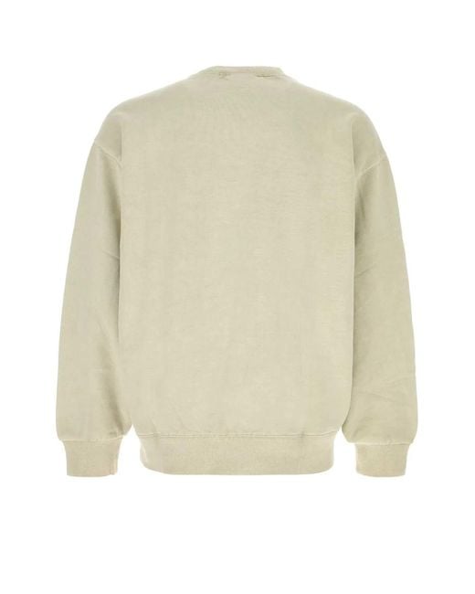 Carhartt White Sand Cotton Oversize Vista Sweat for men