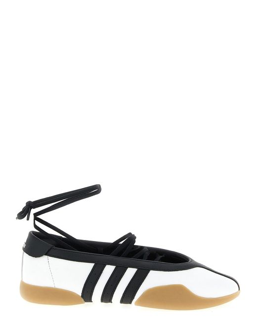 Adidas Originals White Taekwondo Mei Flat Shoes
