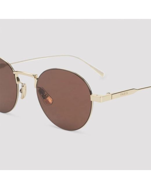 Céline Natural Light Metal Frame 28 Sunglasses