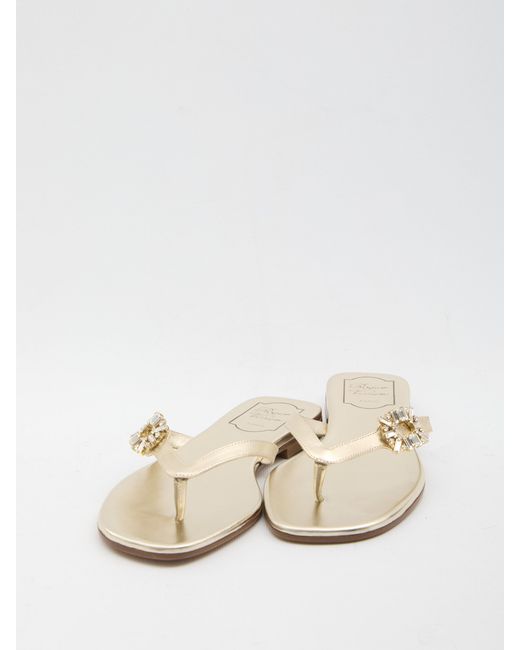 Roger Vivier Natural Calfskin Shoes