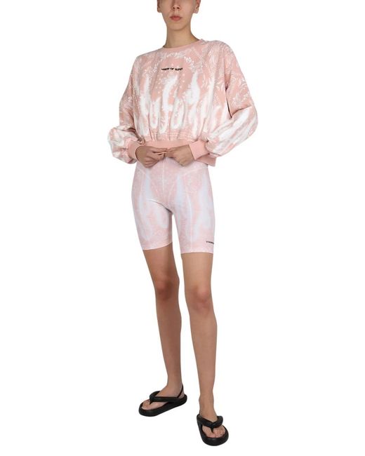 Vision Of Super Pink Paisley Pattern Sweatshirt
