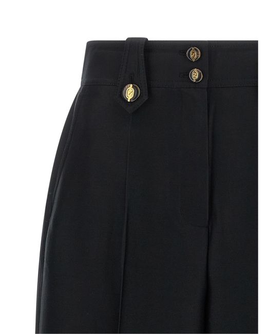 Zimmermann Blue 'Valiant' Culotte Pants