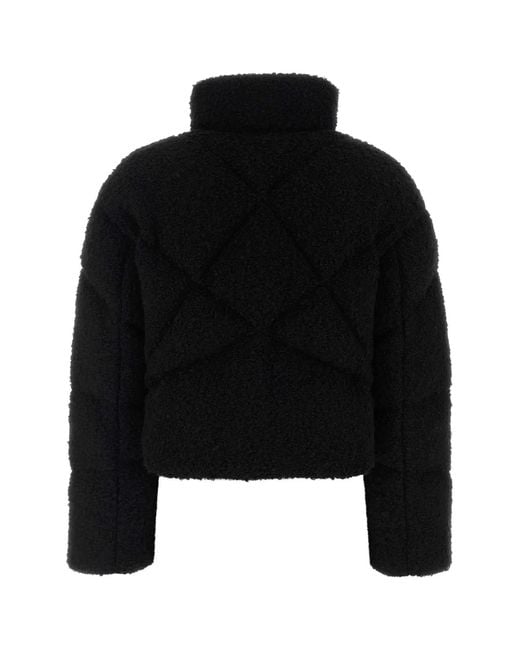 Khrisjoy Black Teddy Daisy Down Jacket