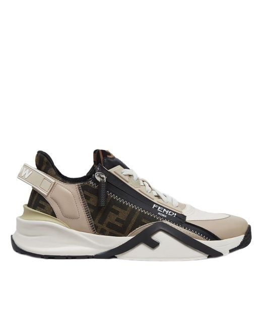 Fendi Black Flow Sneakers for men