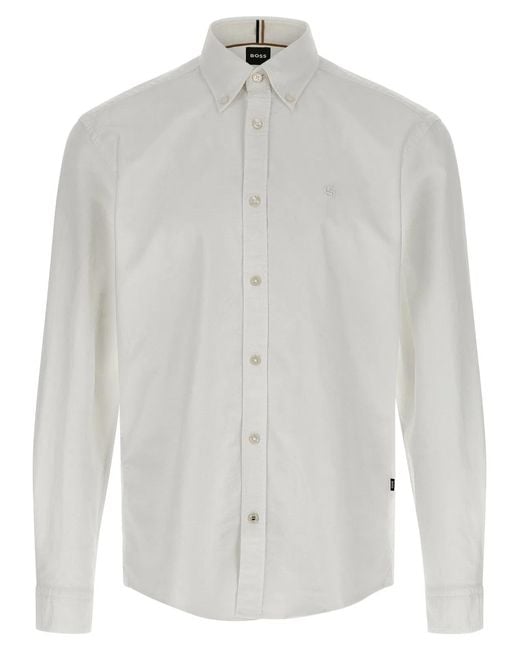 Boss White 'H-Liam-Bd-E-C1-253' Shirt for men