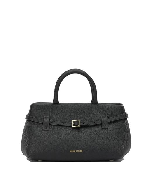 MANU Atelier Black "Le Cambon 25" Small Handbag