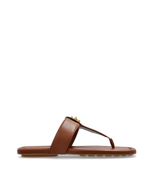 Marc Jacobs Brown The Dual T-Strap Sandals