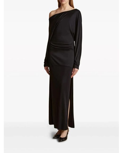 Khaite Black Junet Dress