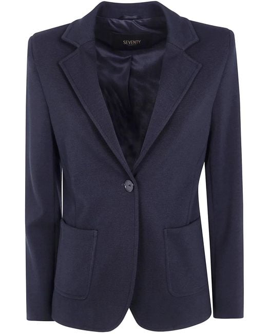 Seventy Blue Stretch Jacket