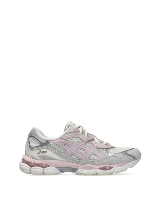 Asics White Gel Nyc Sneakers for men