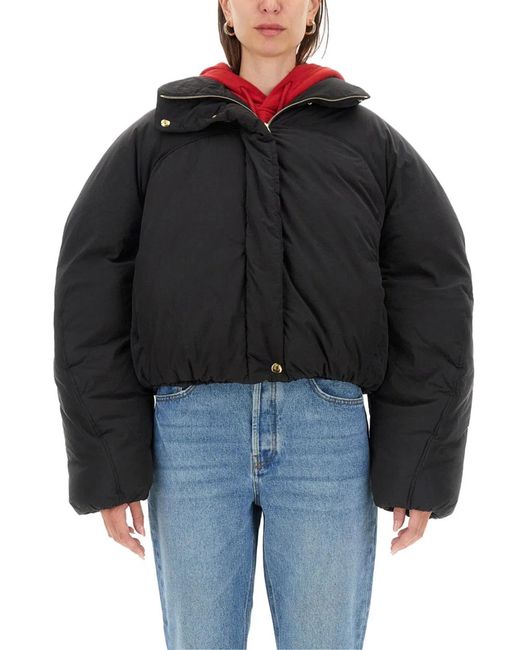 Jacquemus Black La Doudoune Courte Caraco Down Jacket