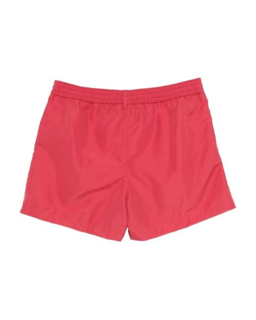 Paul Smith Red Zebra Logo Swim Shorts for men
