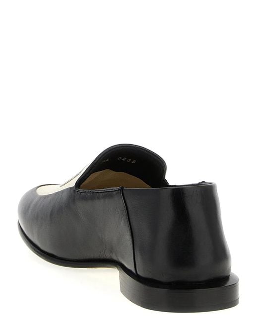 Givenchy Black 'Label' Loafers