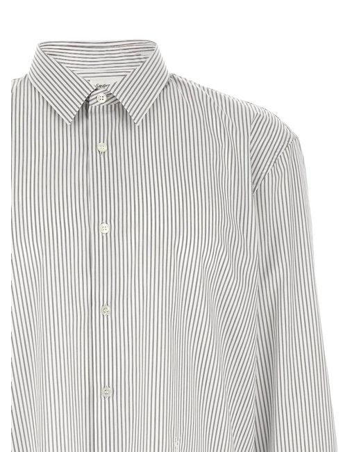 Saint Laurent White 'Cassandre' Shirt for men