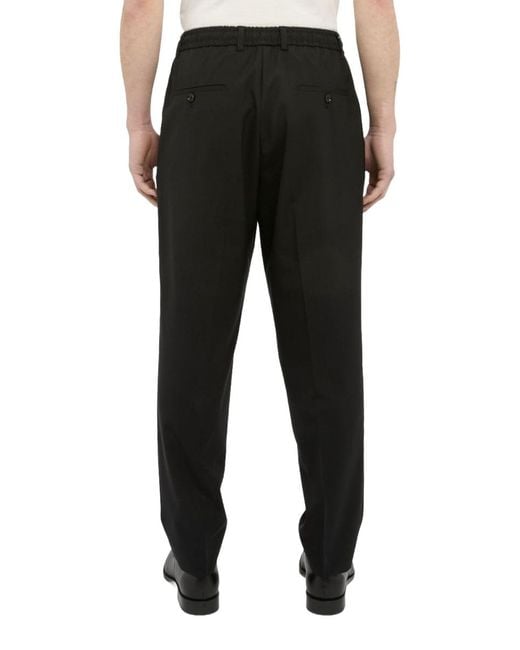 BE ABLE Black Pantalone "Dominique" for men