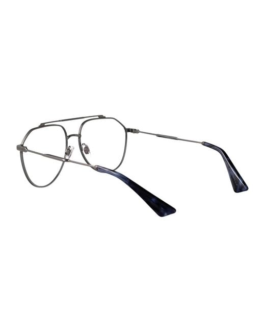 Dolce & Gabbana Gray Dolce & Gabbana Metal Glasses for men