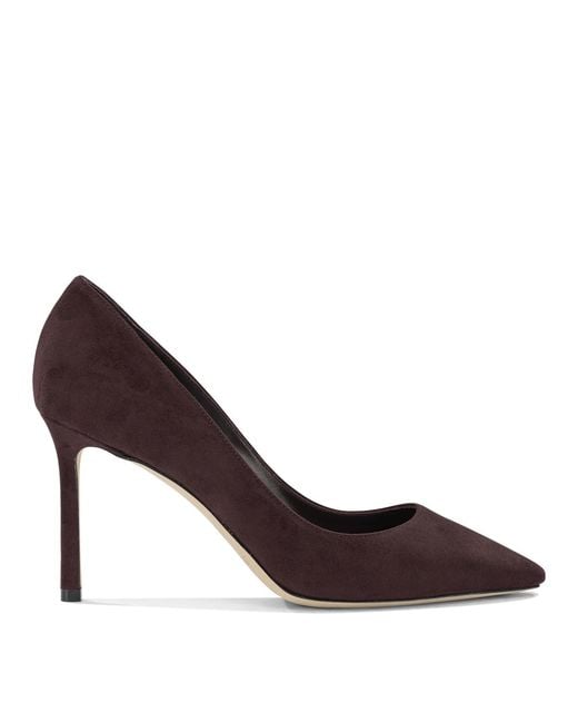 Jimmy Choo Brown "Romy 85" Décolleté