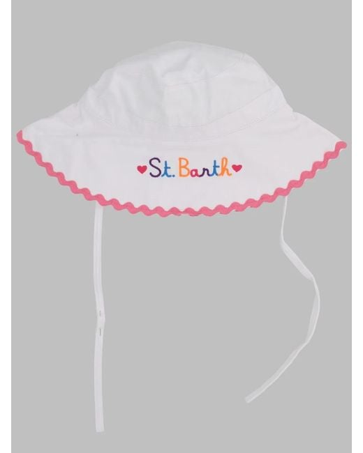 Mc2 Saint Barth Pink Dotty Bucket Hat