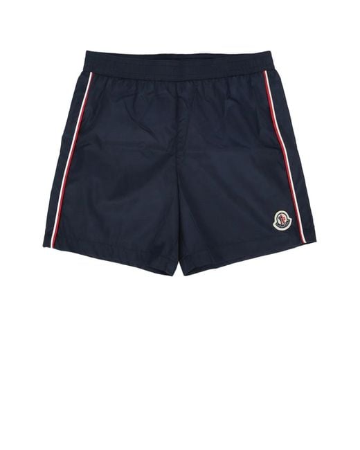 Moncler Blue Jr Swimwear