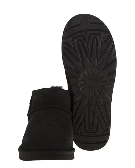 Ugg Black Classic Ultra Mini for men