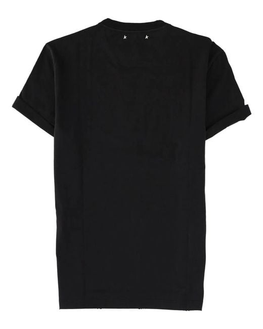Golden Goose Deluxe Brand Black Cotton T-Shirt