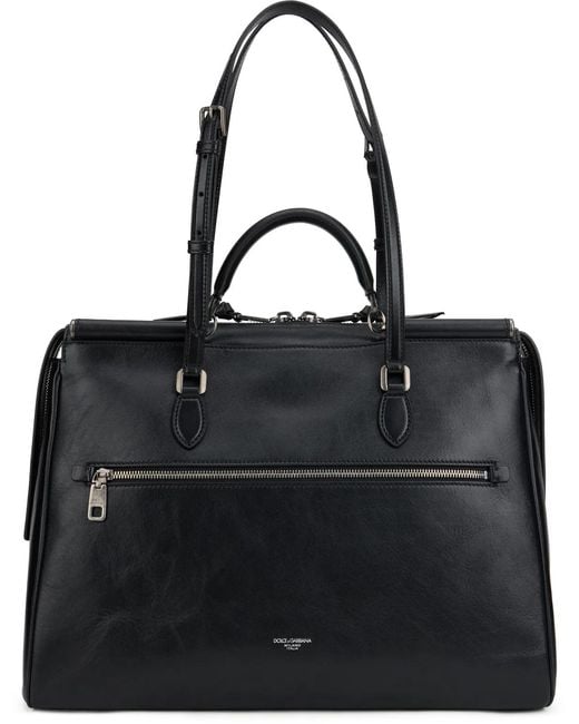 Dolce & Gabbana Black Dolce & Gabbana Victory Bag for men