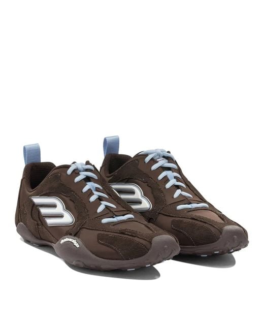 Balenciaga Brown "Monday Ultra" Low-Top Sneakers