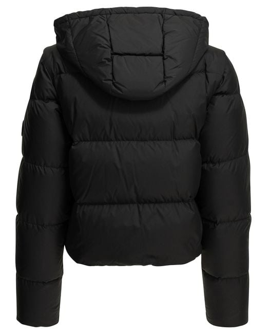 Burberry Black "Langdale" Short Down Jacket