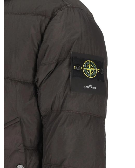 Stone Island Black 4100037 Crinkle Reps Ny for men