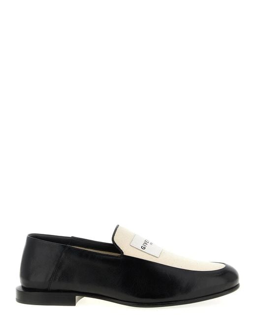 Givenchy Black 'Label' Loafers