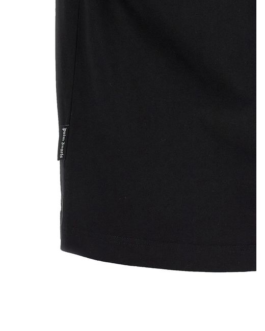 Palm Angels Black 'Thai Logo' T-Shirt for men