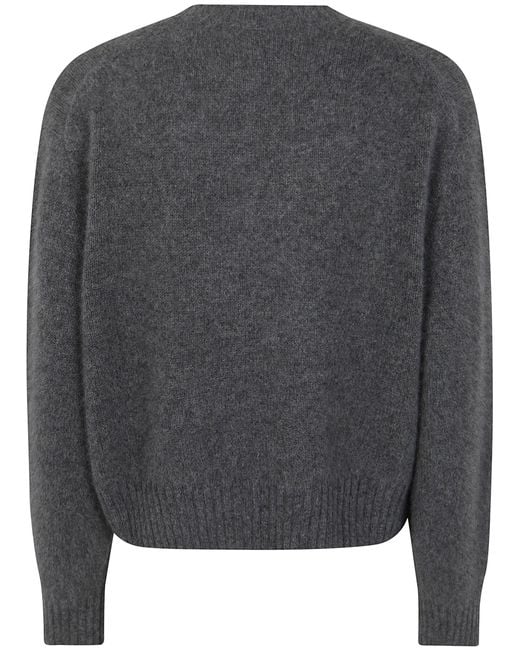 Loulou de Saison Black "Remus" Oversized Cardigan