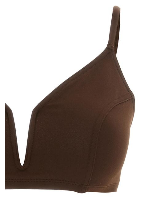 Eres Brown 'Elancée' Bikini Top
