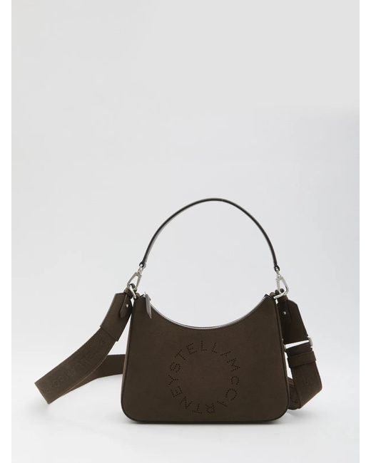 Stella McCartney Brown Alter Suede Hobo Bag