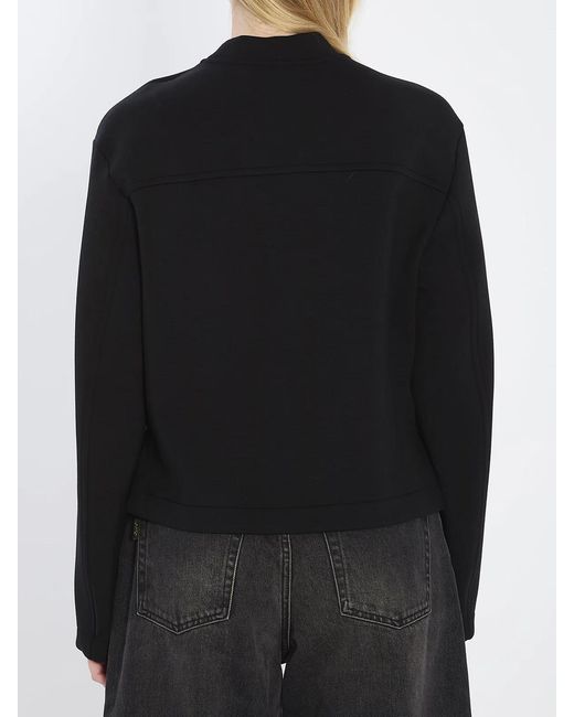 Moncler Genius Black Logo Crewneck Sweatshirt