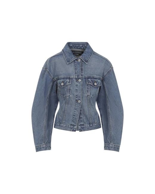 Jacquemus Blue Denim Jacket Denimes