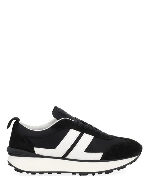 Lanvin Black Leather Sneaker