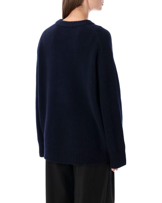 Lisa Yang Blue Noor Crewnwck