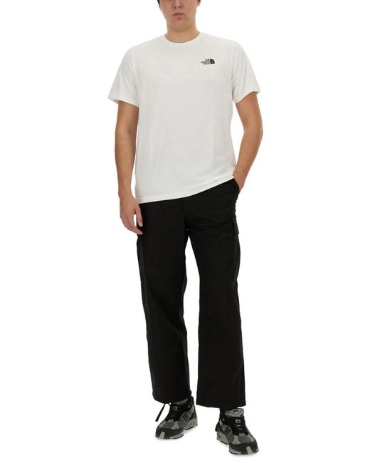 The North Face White T-Shirt With Logo for men