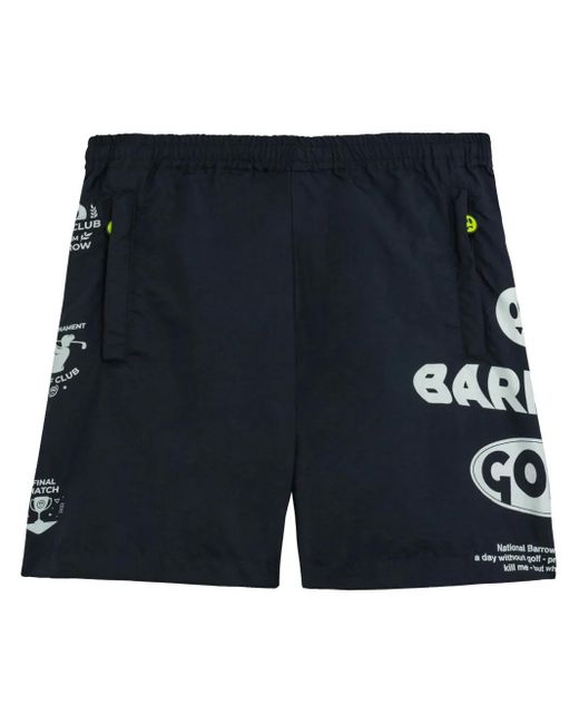 Barrow Blue Logo Shorts